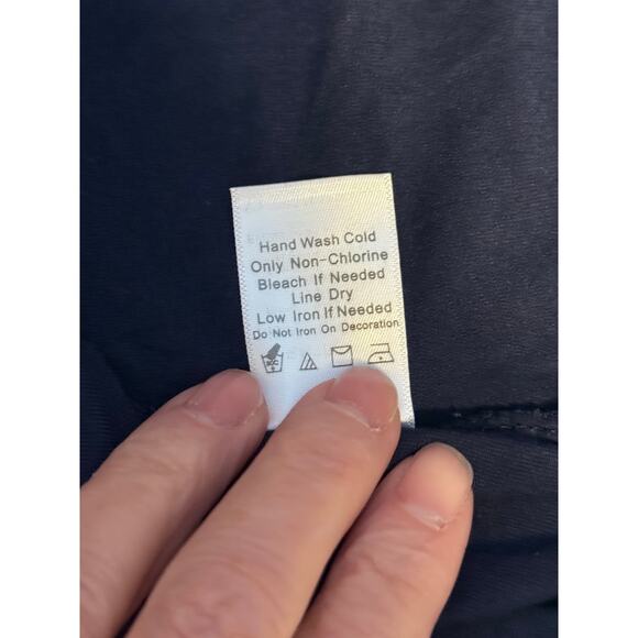 Coldwater Creek Tank Top 14 Sequin Black Silver Glam Party Holiday Sleeveless - Picture 5 of 8